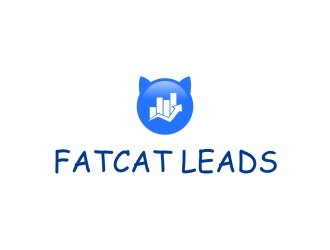 Fat Cat Leads logo design by nort