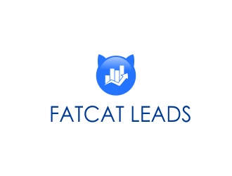 Fat Cat Leads logo design by nort