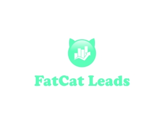 Fat Cat Leads logo design by nort