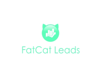 Fat Cat Leads logo design by nort