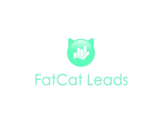 Fat Cat Leads logo design by nort