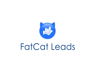 Fat Cat Leads logo design by nort