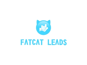 Fat Cat Leads logo design by nort