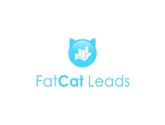 Fat Cat Leads logo design by nort