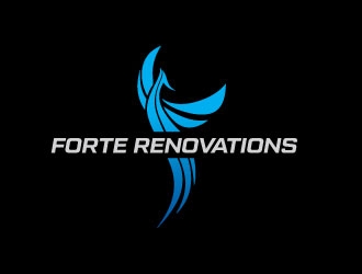 Forte Renovations logo design by Erasedink