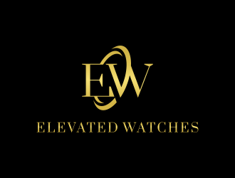 Elevated Watches logo design by mikael