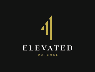 Elevated Watches logo design by spiritz