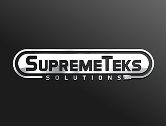 SupremeTeks Solutions logo design by jagologo