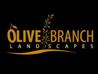 Olive Branch Landscapes logo design by Muhammad_Abbas