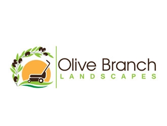 Olive Branch Landscapes logo design by frontrunner