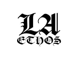 Los Angeles Ethos or LA Ethos for short logo design by sanworks