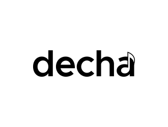 Decha or decha or DECHA logo design by lexipej