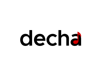 Decha or decha or DECHA logo design by lexipej