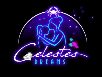 Celestes Dreams logo design by REDCROW