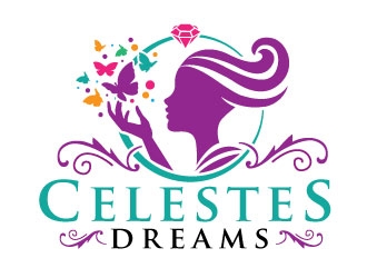 Celestes Dreams logo design by Conception