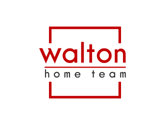Walton Home Team logo design by thegoldensmaug