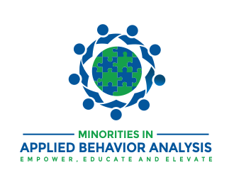 Minorities In Applied Behavior Analysis  logo design by aldesign