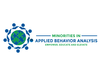 Minorities In Applied Behavior Analysis  logo design by aldesign