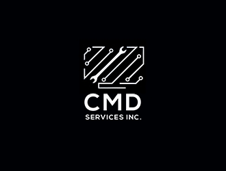 CMD Services Inc. logo design by zizo