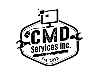 CMD Services Inc. logo design by haze
