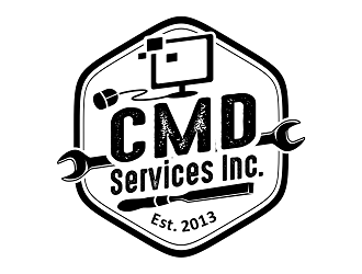 CMD Services Inc. logo design by haze