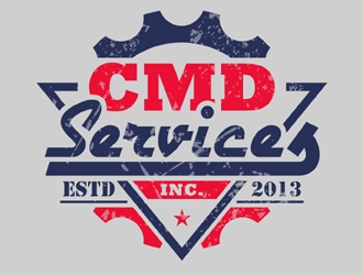 CMD Services Inc. logo design by MAXR