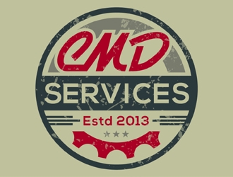 CMD Services Inc. logo design by MAXR