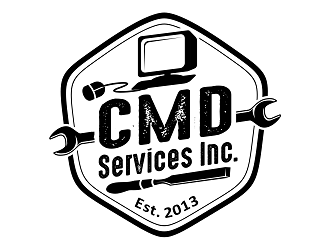 CMD Services Inc. logo design by haze