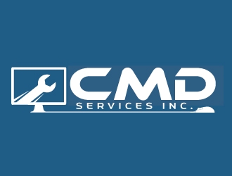 CMD Services Inc. logo design by ElonStark