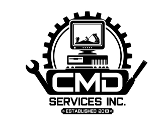 CMD Services Inc. logo design by aura