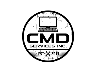 CMD Services Inc. logo design by andriandesain