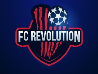 FC Revolution logo design by designbyorimat