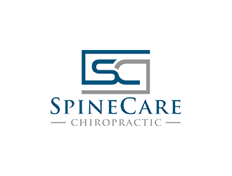 SpineCare Chiropractic logo design by checx