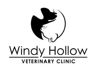 Windy Hollow Veterinary Clinic logo design by MAXR