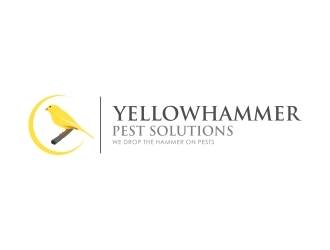 YellowHammer Pest Solutions logo design by naldart