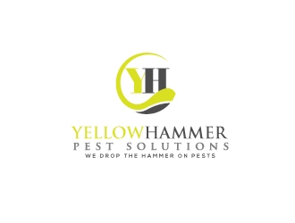 YellowHammer Pest Solutions logo design by jhanxtc