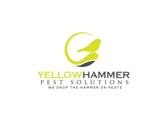 YellowHammer Pest Solutions logo design by jhanxtc
