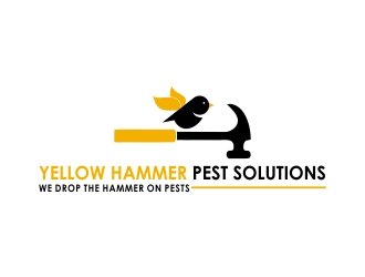 YellowHammer Pest Solutions logo design by Webphixo