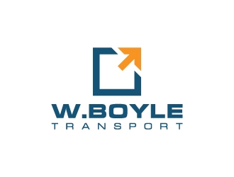 W.BOYLE TRANSPORT logo design by BTmont