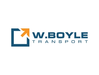 W.BOYLE TRANSPORT logo design by BTmont