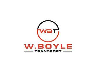 W.BOYLE TRANSPORT logo design by checx