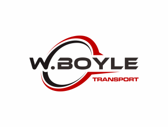 W.BOYLE TRANSPORT logo design by ammad