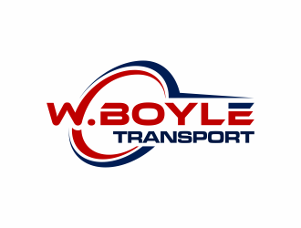 W.BOYLE TRANSPORT logo design by ammad