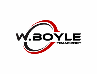 W.BOYLE TRANSPORT logo design by ammad