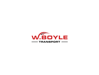 W.BOYLE TRANSPORT logo design by Barkah