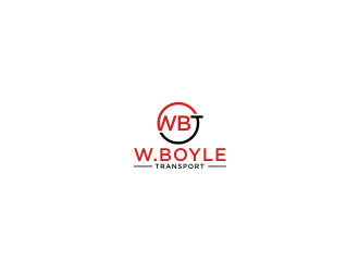 W.BOYLE TRANSPORT logo design by Barkah