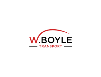 W.BOYLE TRANSPORT logo design by Barkah