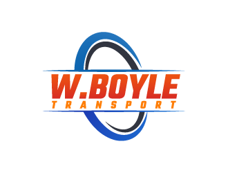 W.BOYLE TRANSPORT logo design by IanGAB