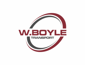 W.BOYLE TRANSPORT logo design by afra_art