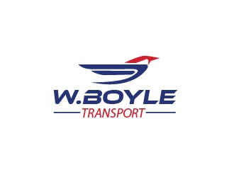W.BOYLE TRANSPORT logo design by adwebicon